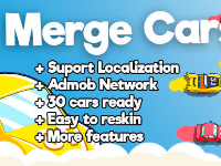 Merge Cars – Best idle Game – Template Merge plane, Merge fish, Merge Game